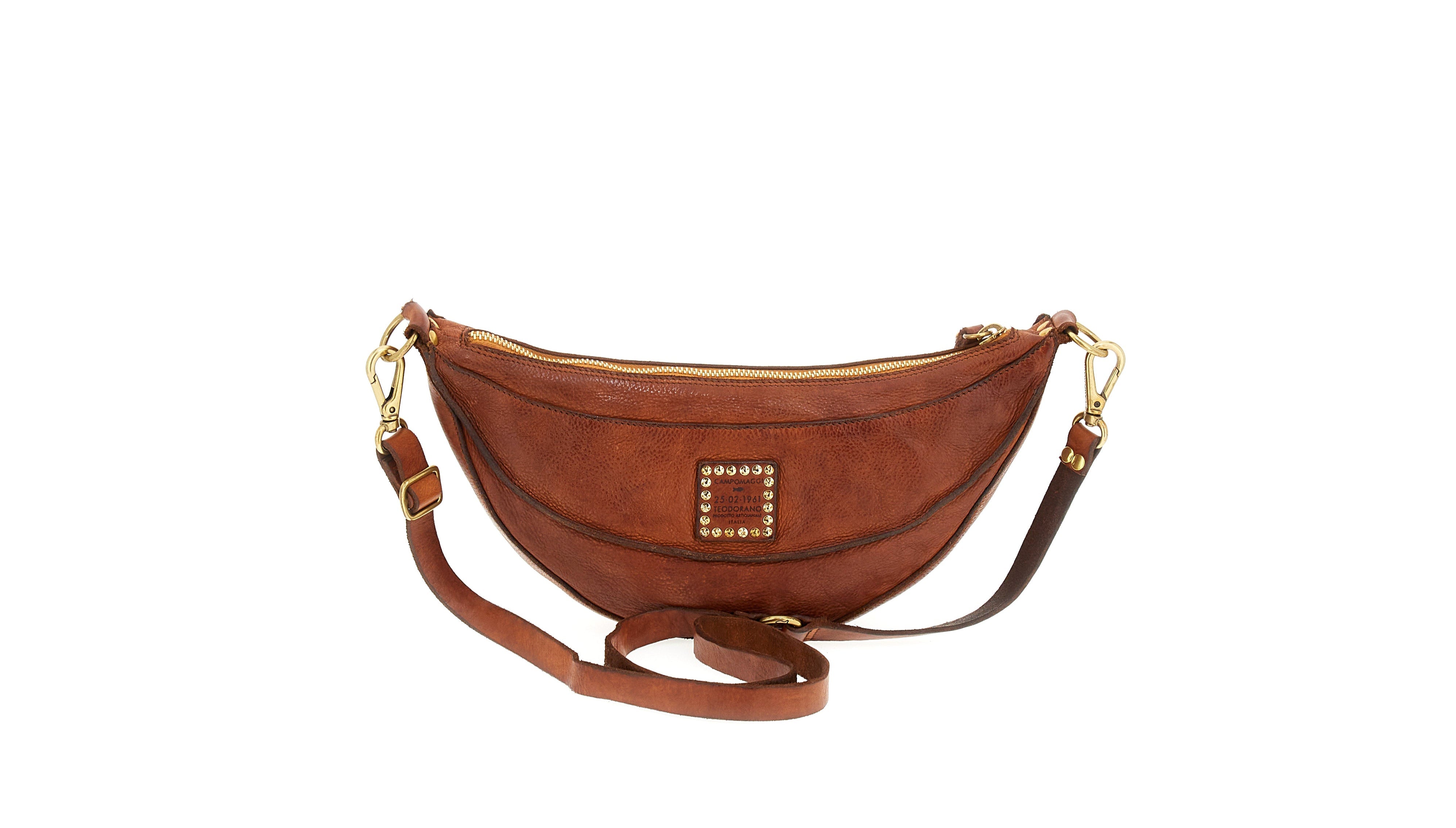 Kura lædertaske - Cognac